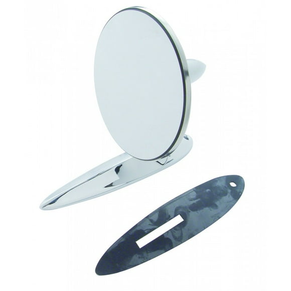 United Pacific Exterior Mirror w/Chevy Bowtie Logo For 1965-66 Chevy Passenger Car L/H United Pacific Exterior Mirror w/Chevy Bowtie Logo For 1965-66 Chevy Passenger Car L/H
